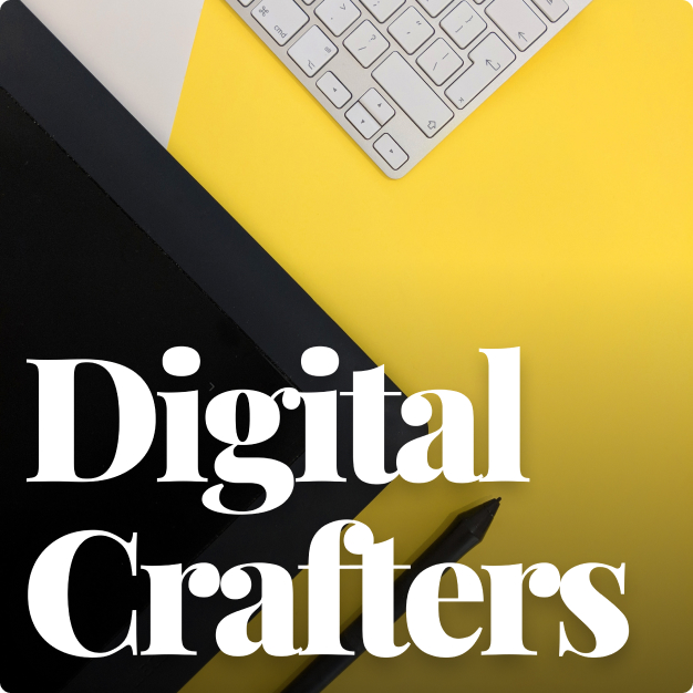 Digital Crafters' podcast cover.
